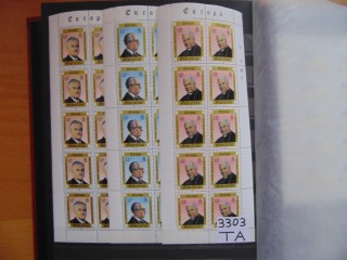 Фото марки Британский Гибралтар серия в малых листах 1980г **