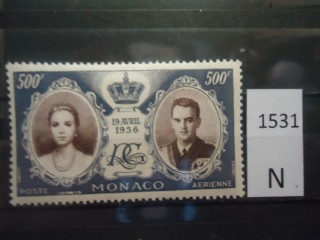 Фото марки Монако 1956г *