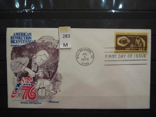 Фото марки США 1972г FDC (первый день гашения)