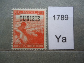 Фото марки Франц. Тунис *