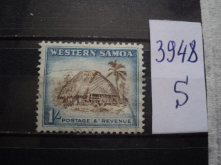 Фото марки Зап. Самоа 1952г