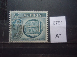 Фото марки Брит. Кипр 1955г