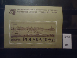 Фото марки Польша блок**