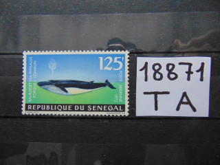 Фото марки Сенегал авиапочта 1972г **