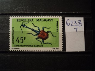 Фото марки Мадагаскар 1966г **