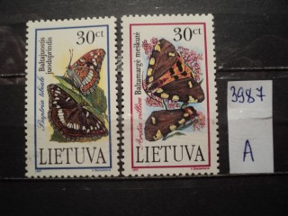 Фото марки Литва серия 1995г **