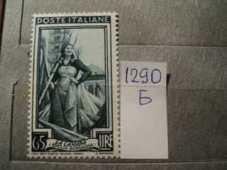 Фото марки Италия 1950г **