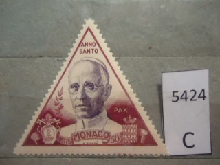 Фото марки Монако 1951г **