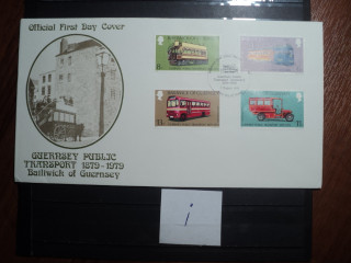 Фото марки Брит. Герсей 1979г конверт FDC