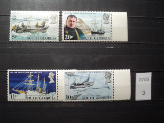 Фото марки Брит. Южная Георгия 1972г **