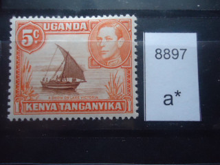Фото марки Брит. Восточная Африка 1938г *