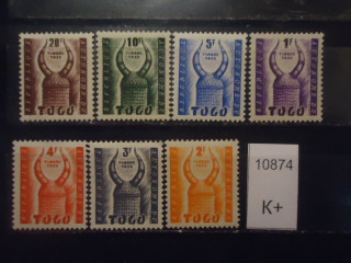 Фото марки Франц. Того 1957г **