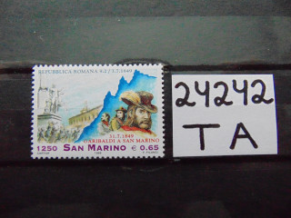 Фото марки Сан Марино марка 1999г **