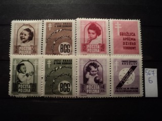 Фото марки Польша серия 1948г *