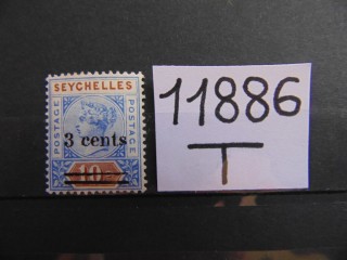 Фото марки Британские Сейшелы 1901г *