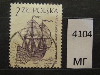 Фото марки Польша 1964г