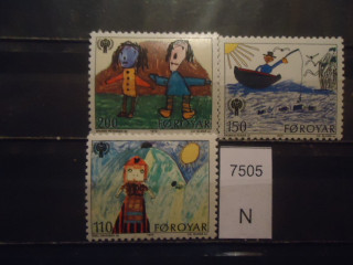 Фото марки Форерские острова 1979г серия **