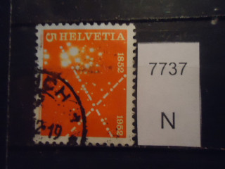 Фото марки Швейцария 1952г