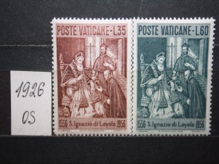 Фото марки Ватикан 1956г серия **