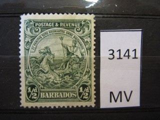 Фото марки Барбадос 1925г *