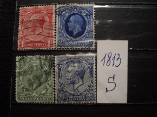 Фото марки Великобритания 1922г