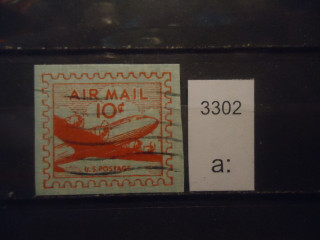 Фото марки США Вырезка из конверта