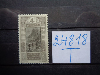 Фото марки Французская Гвинея 1913г **