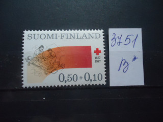 Фото марки Финляндия 1977г **