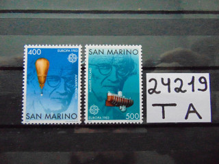 Фото марки Сан Марино серия 1983г **