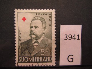 Фото марки Финляндия 1956г *