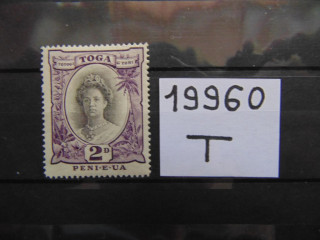 Фото марки Британская Тонга 1920г *