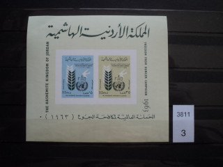 Фото марки ООН блок 1963г *
