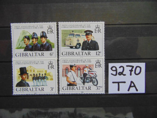 Фото марки Британский Гибралтар серия 1980г **
