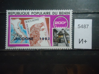 Фото марки Франц. Бенин 1982г *