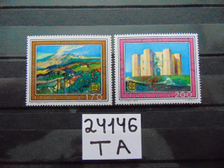 Фото марки Италия серия 1977г **