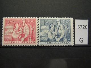 Фото марки Чехословакия 1948г серия *