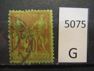 Фото марки Франция 1884г