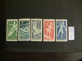 Фото марки Нидерланды 1948г серия