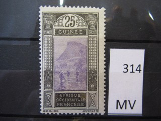 Фото марки Франц. Гвинея 1916г *