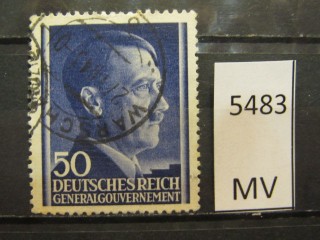 Фото марки Германская оккупация Польши 1942г