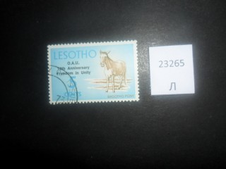 Фото марки Лесото 1971г