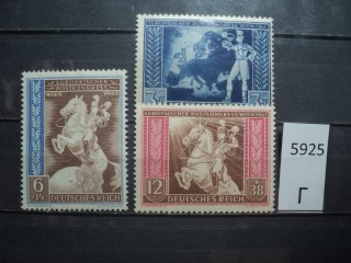 Фото марки Германия Рейх 1943г *
