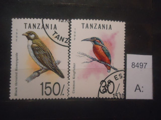 Фото марки Танзания 1992г (2 марки из 7)