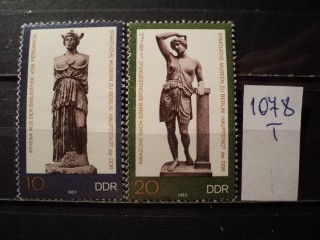 Фото марки Германия ГДР серия 1983г **