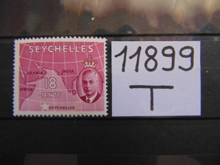 Фото марки Британские Сейшелы 1952г **