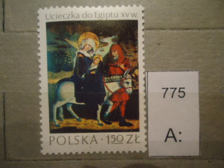 Фото марки Польша 1974г **