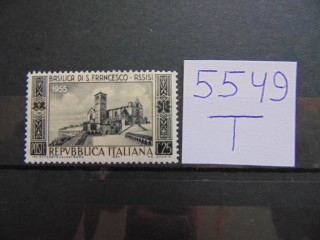 Фото марки Италия марка 1955г **