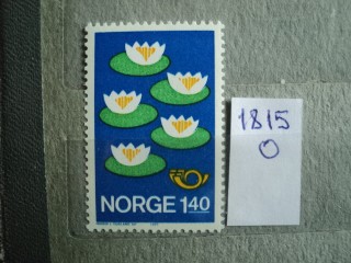 Фото марки Норвегия 1977г **