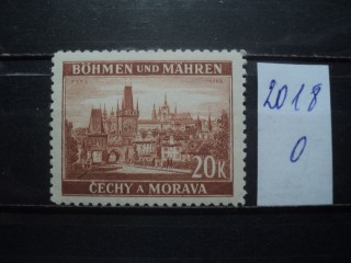 Фото марки Геррман. оккупация Чехословакии 1939-42гг **