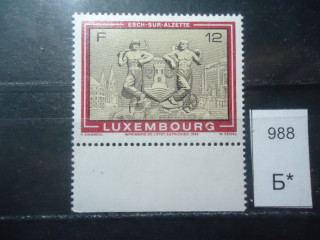 Фото марки Люксембург 1986г **
